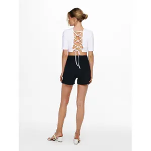 T-shirt för kvinnor Only onltira life 2/4 sleeve openbacks image-5