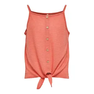 Girl's sleeveless T-shirt Only kids koncannes image-0