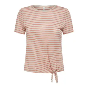 T-shirt för kvinnor Only onlsigne knot image-0