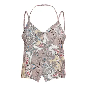 T-shirt för kvinnor Only onlalexa singlet image-1