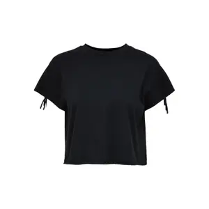 T-shirt för kvinnor Only onltenna life boxy fringess image-0