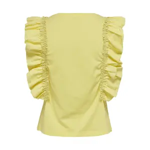 T-shirt för kvinnor Only onlemilia life frill mixs image-1