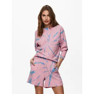 Sweatshirt med rund halsringning för kvinnor Only onltia life image-1
