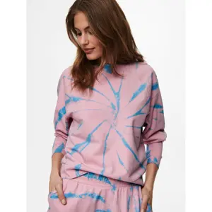 Sweatshirt med rund halsringning för kvinnor Only onltia life image-3