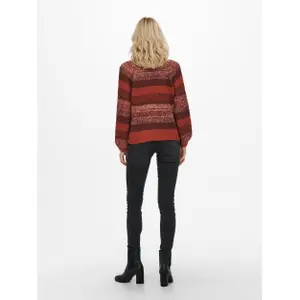 Jumper för kvinnor Only onlkaya stripe image-4