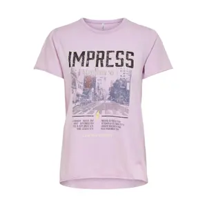 T-shirt för kvinnor Only onllucy life road image-0
