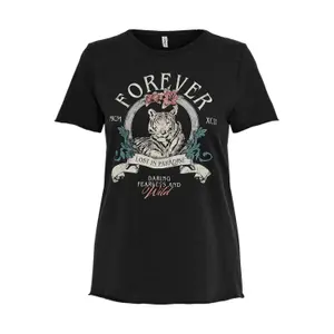 T-shirt för kvinnor Only onllucy image-0