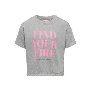 Sweatshirt round neck girl Only kids konkatey image-0