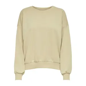 Sweatshirt med rund halsringning för kvinnor Only onlkappi image-0