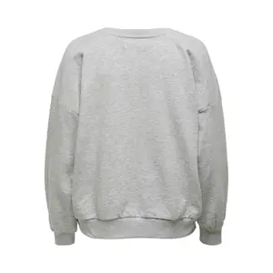 Sweatshirt med rund halsringning för kvinnor Only onlkappi image-4