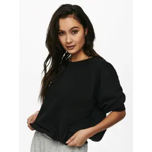 Sweatshirt med rund halsringning för kvinnor Only onlkappi image-3