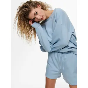 Sweatshirt med rund halsringning för kvinnor Only onlkappi image-3
