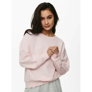 Sweatshirt med rund halsringning för kvinnor Only onlkappi image-3