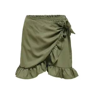 Girl's skirt-short Only kids konlino fake wrap image-0