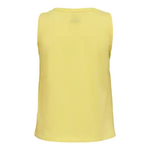 Women's sleeveless T-shirt Only onlsmiley life image-4