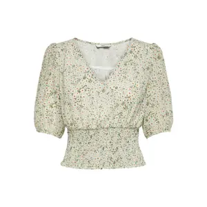 Dames-T-shirt Only onlmille mini maria-flower smock