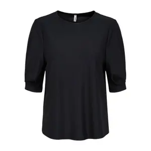 T-shirt för kvinnor Only onljenny life pleat sleeves image-0