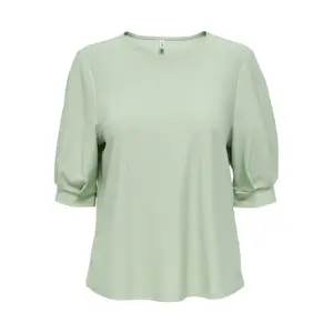 T-shirt för kvinnor Only onljenny life pleat sleeves image-0