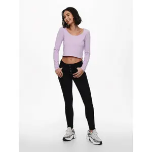 Women's long sleeve T-shirt Only onlpenelope image-4