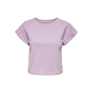 T-shirt för kvinnor Only onlrizza life mixs image-0