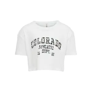 Girl's T-shirt Only kids konpenny life croppeds image-0