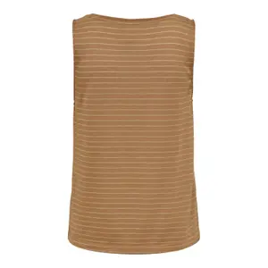 Women's sleeveless T-shirt Only onlsteffi glitter stripes image-1