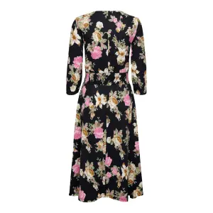 Women's dress Only Zille naya manches 3/4 image-1