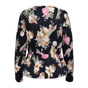 Frauen Top Only Zille naya fix wrap manches longues image-1