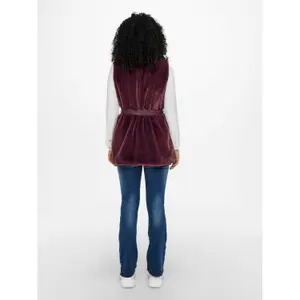Damesgilet Only onlvida faux fur waistcoat image-4