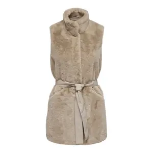 Damesgilet Only onlvida faux fur waistcoat image-0