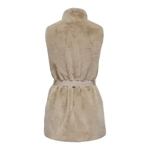 Damesgilet Only onlvida faux fur waistcoat image-1