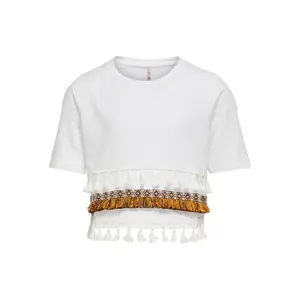 Girl's sleeveless T-shirt Only kids konfilippa life image-0