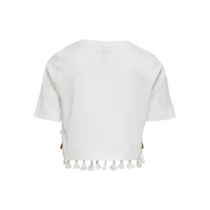 Girl's sleeveless T-shirt Only kids konfilippa life image-1