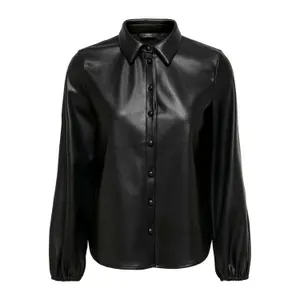 Woman's shirt Only onljil-malina faux leather image-0