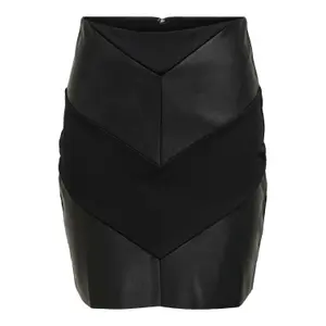 Damesrok Only onlviola faux leather mix image-0