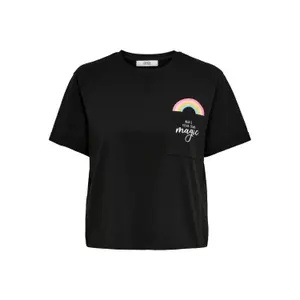 T-shirt för kvinnor Only onlrainbow image-0