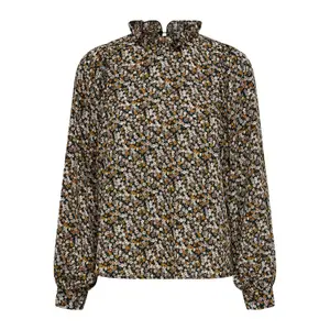T-shirt för kvinnor Only onlconnie ditsy frill neck wovens image-0