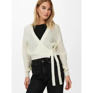 Strickjacke, langarm, Frau Only onlbreda wrap image-2