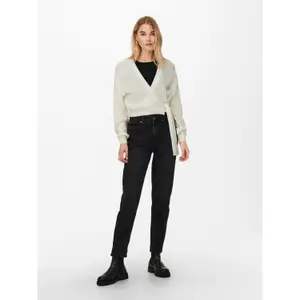Strickjacke, langarm, Frau Only onlbreda wrap image-4