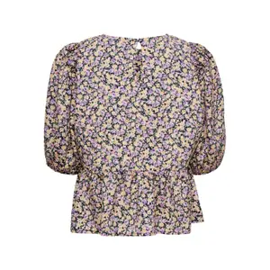 T-shirt för kvinnor Only onlagnes 2/4 wovens image-1