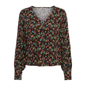 Women's long sleeve v-neck top Only onlsif life image-0