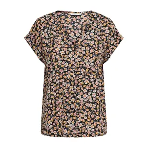 T-shirt för kvinnor Only onlfuchsia button wovens image-0