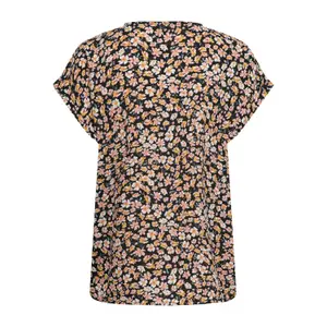 T-shirt för kvinnor Only onlfuchsia button wovens image-1