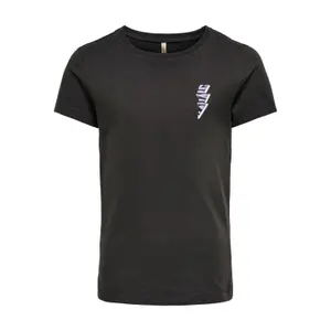 Girl's short sleeve fit t-shirt Only kongina life image-0