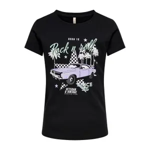 Girl's T-shirt Only kids konmiley life fit rocks image-0