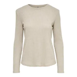 Langærmet T-shirt til kvinder Only onlluxa shoulder image-0