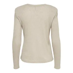 Langærmet T-shirt til kvinder Only onlluxa shoulder image-1