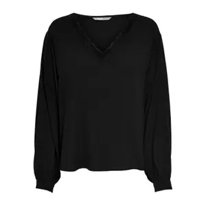 Långärmad T-shirt för kvinnor Only onljasmina lace image-0