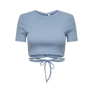 T-shirt för kvinnor Only onlliv life rib strings image-0