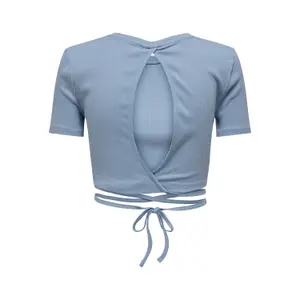 T-shirt för kvinnor Only onlliv life rib strings image-1